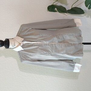 Women's White House Black Market Sz 12 Long Sleeve Button Blouse